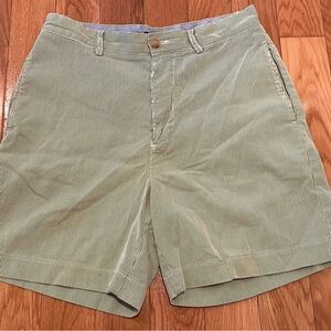 J. Crew Green Flat Front Shorts Classic Cotton Style